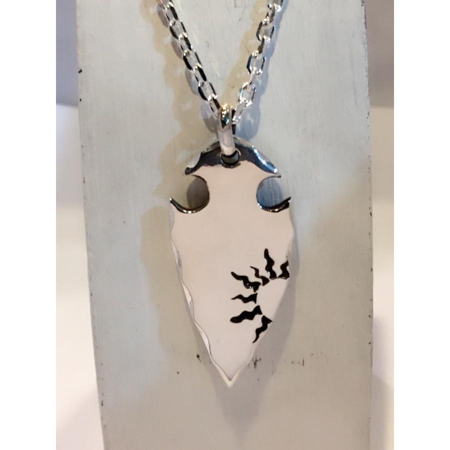 シルバーアクセサリー　やじりトップ　サンマーク　SUNGOD