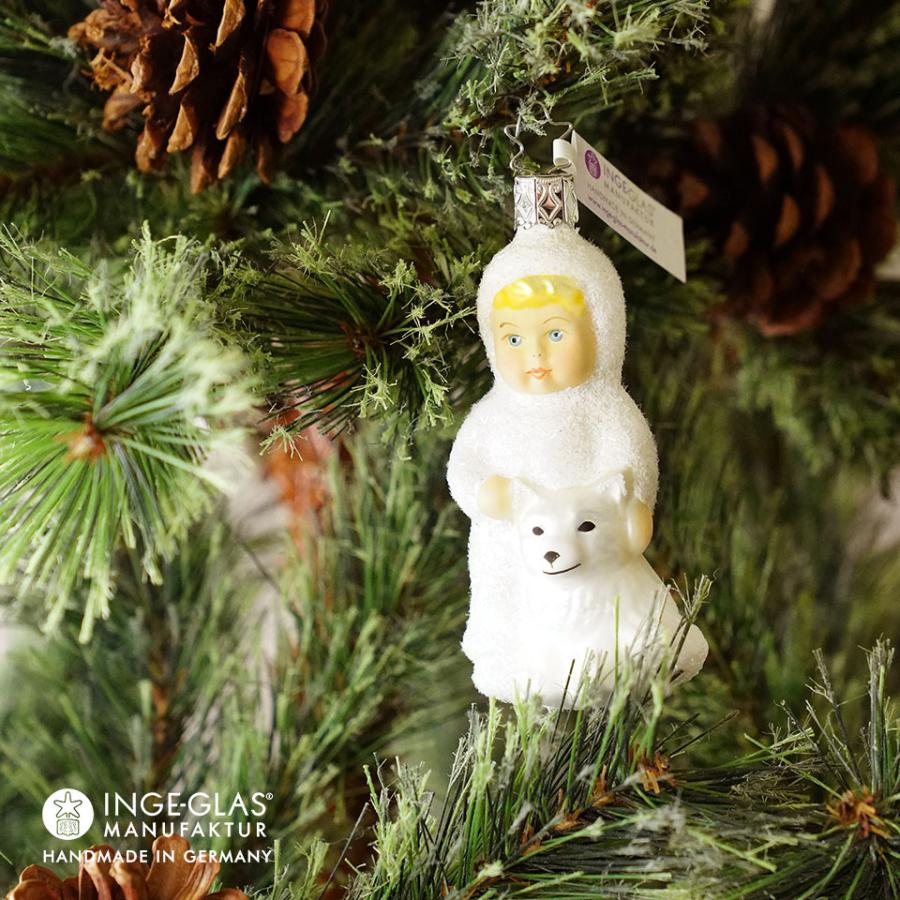 Inge glas　インゲグラス　星を持つ天使　ガラスオーナメント　クリスマス 爆買 クリスマスツリー オーナメント 飾り ドイツ INGE-GLAS