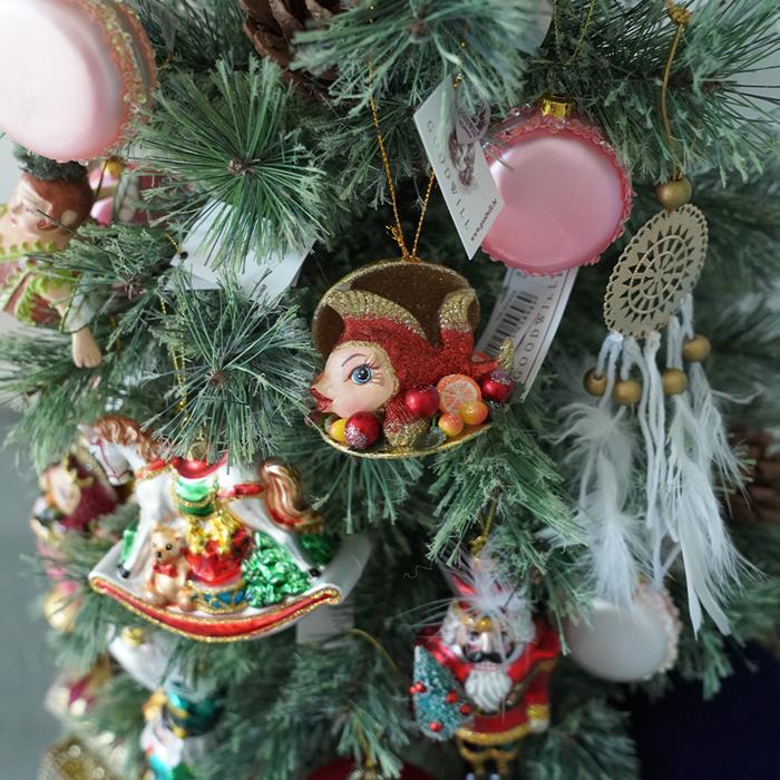 クリスマスツリー 飾り オーナメント GOODWILL (グッドウィル) フィッシュマン 冠なし (2) 6cm B92364 150021