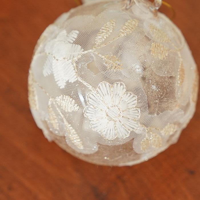ガラスオーナメント クリームコロネ                 新品未使用‼️ クリスマスツリー 飾り オーナメント 北欧 SHISHI ガラスボール