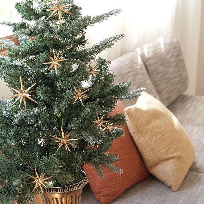 クリスマスツリー 卓上 90cm ポットツリー ミニツリー ラペールの星 ナチュラル 星型オーナメント 北欧風 おしゃれ インテリア 飾り |  | 06