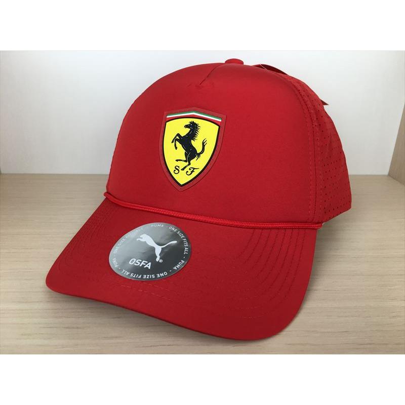 PUMA（プーマ） Ferrari Race トラッカー Cap（フェラーリレーストラッカーキャップ） 026232-01 キャップ 帽子 メンズ ウィメンズ ユニセックスモデル 新品 (136) PUMA（プーマ） Ferrari Race トラッカー Cap（フェラーリレース