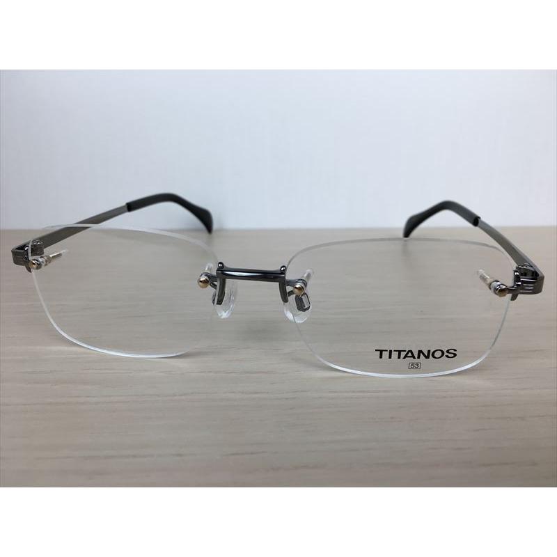 TITANOS（チタノス） メガネフレーム  53サイズ 新品｜sungrasser｜06
