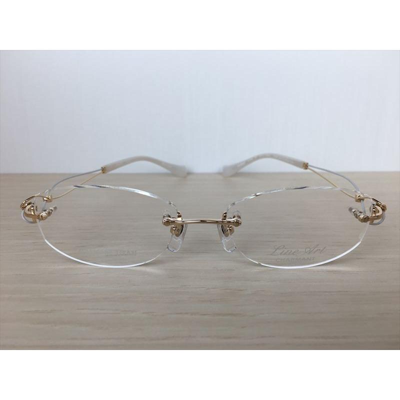 LINE ART（ラインアート） メガネフレーム 新品 婦人用 51サイズ