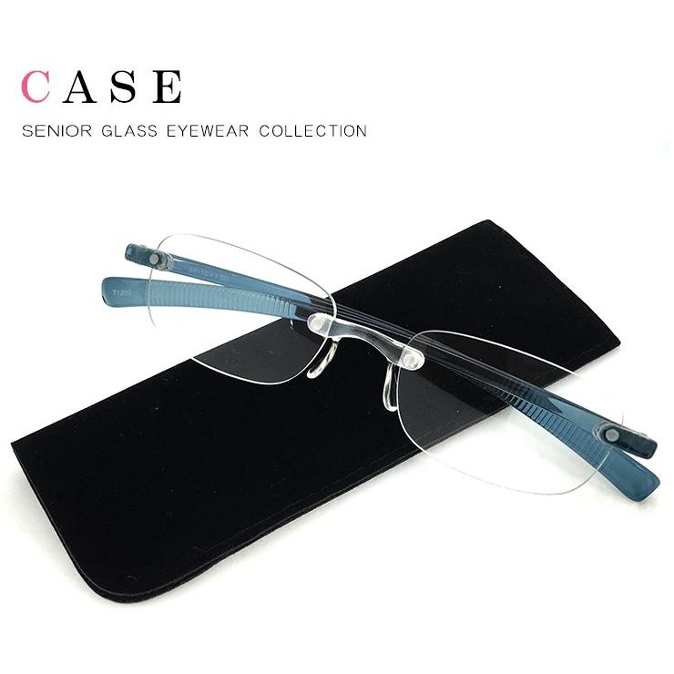 シニアグラス　老眼鏡 楽天市場】老眼鏡 シニアグラス Two Point ツーポイント ブルー