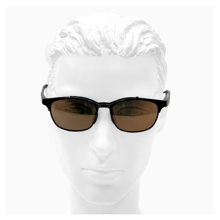 跳ね上げ式サングラス 偏光レンズ spl-1c 跳ね上げ サングラス 偏光