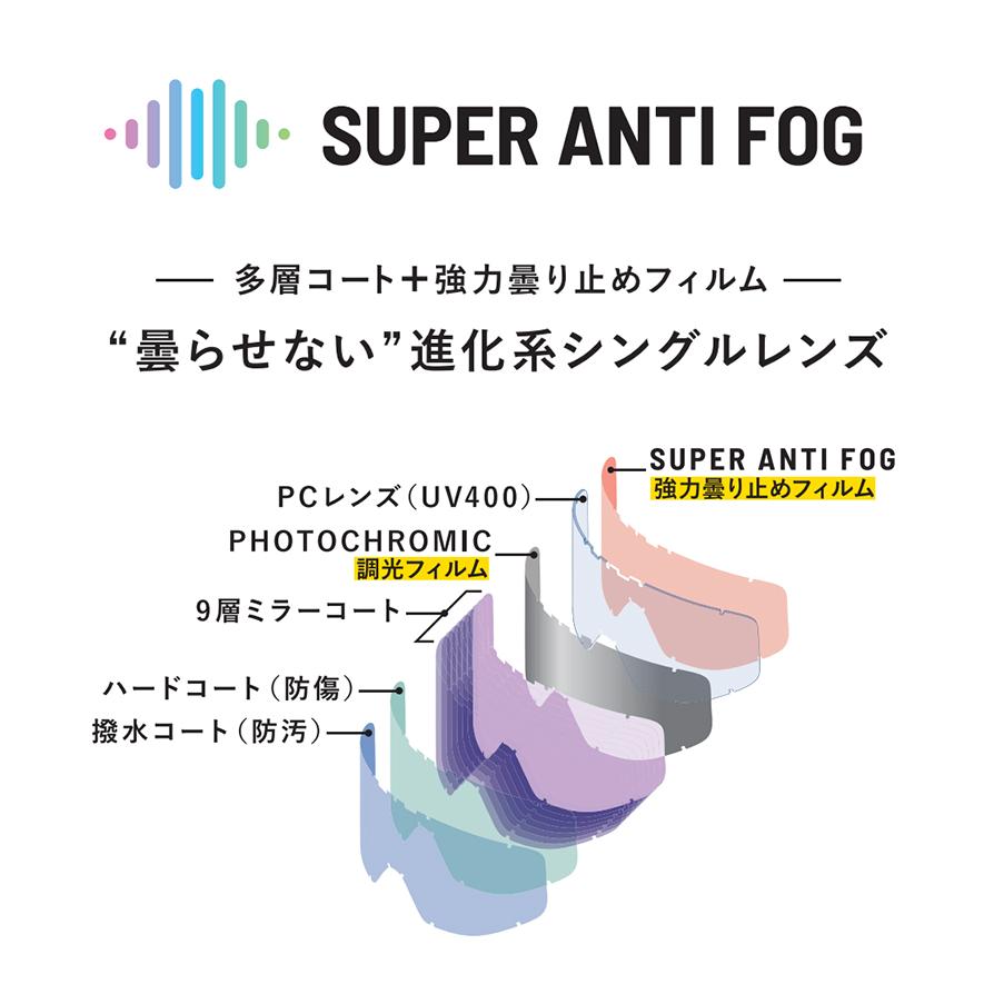 AXE メンズ 調光 スノーゴーグル ax800 spc vi 曇りにくく・最