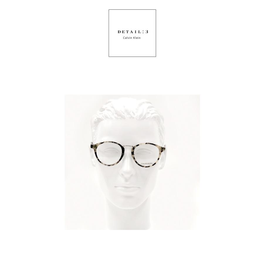 Calvin Klein（カルバン・クライン） メガネ ボストン ck18713a-106
