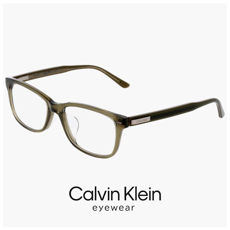 CK   カルバンクライン 眼鏡 メガネ フレーム サングラス CK25526LB-330-53 度付可　クリアカーキ リビジョン製レンズでお好きなサングラス作成可能 Calvin Klein（カルバン・クライン） 【 度付き 対応 無料 】 メンズ