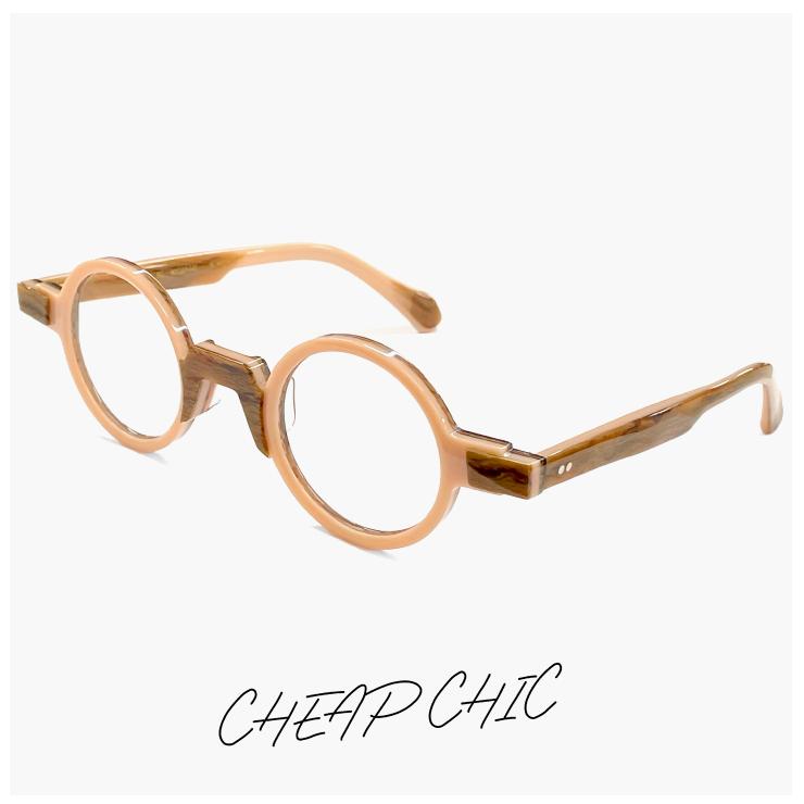 小ぶり 個性的 メガネ CHEAP CHIC cc5017 BG 眼鏡 メンズ レディース