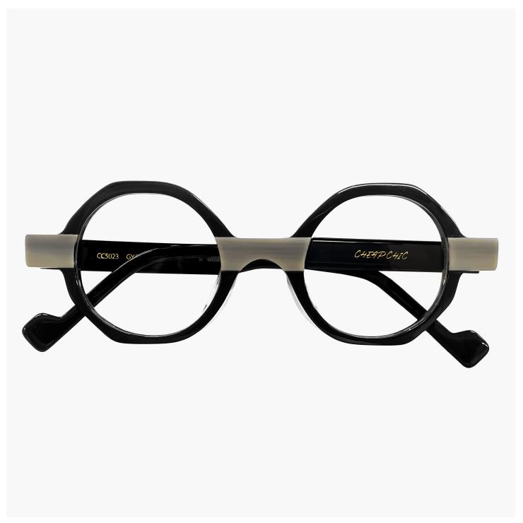 個性的 メガネ CHEAP CHIC cc5023 GY/BK 眼鏡 メンズ レディース ユニ