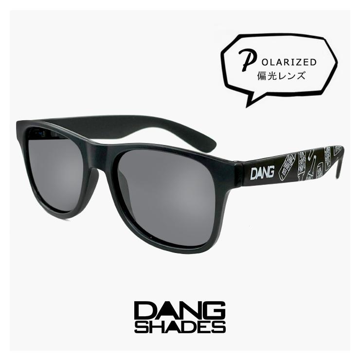 【限定】DANG SHADES × BURITSU  LOCO 偏光サングラス DANG SHADES × BURITSU LOCO Black Soft / Marine Blue Mirror