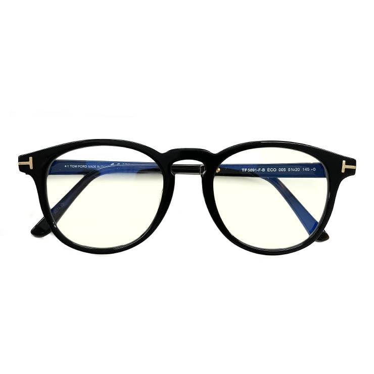 TOM FORD EYEWEAR トムフォード FT5891-F-B 005 ブルーライトカット