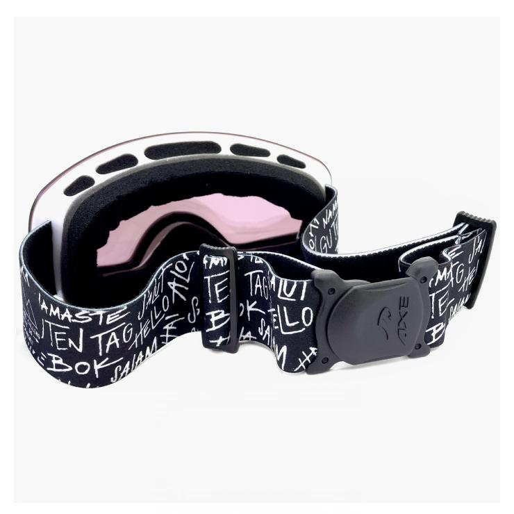 スキー　スノボー　ゴーグル　adidas 新品・5営業日で発送】AXE(アックス) ジュニア スキー