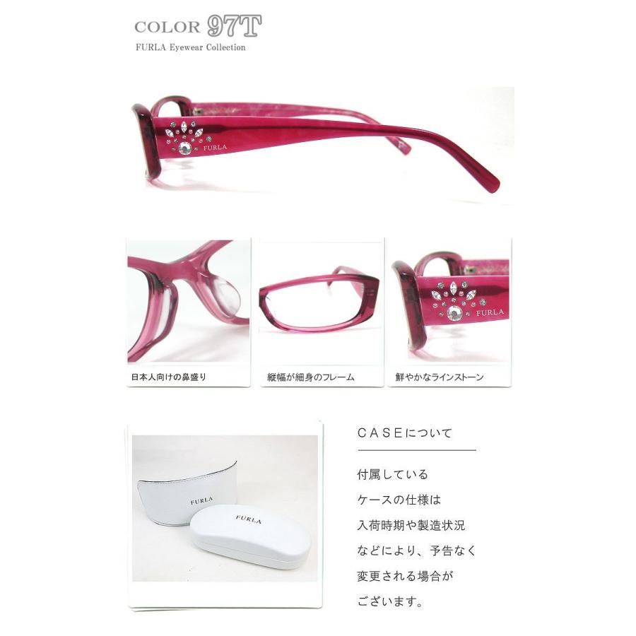 【新品】 フルラ メガネ VU4764j 97t FURLA 眼鏡 ジャパンフィット モデル ピンクパープル レディース 女性用 ダミーレンズ発送 FURLA（フルラ） メガネ 眼鏡 VU4764j 97t[ジャパンフィット モデル