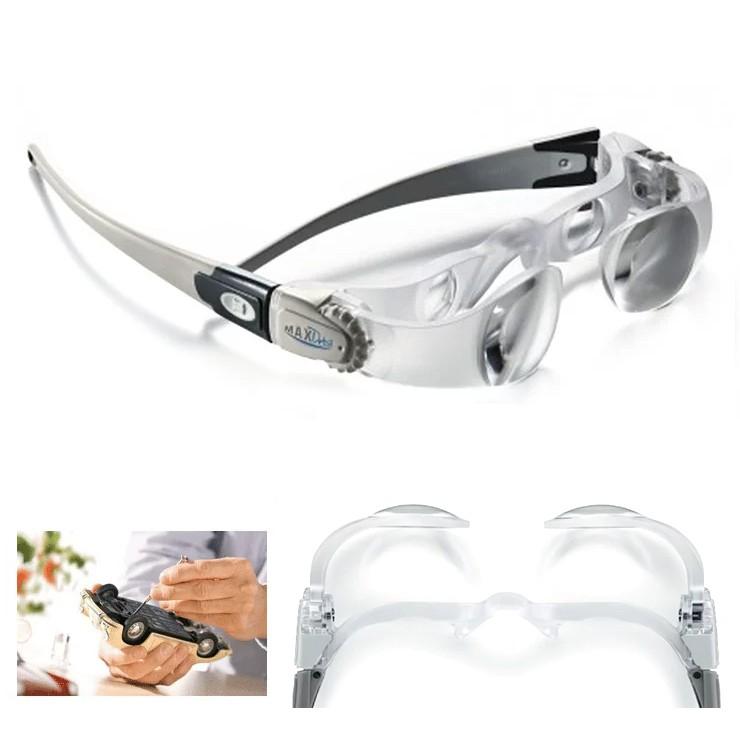 メガネ型 ルーペ 手元用 拡大鏡 MAX Detail マックスディティール