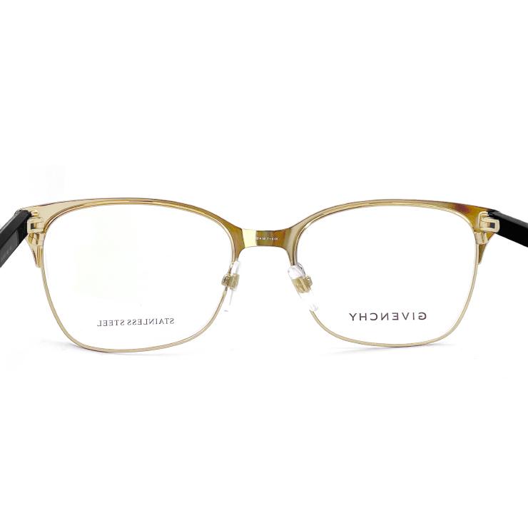 GIVENCHY メガネ ジバンシー 眼鏡 gv0076 2m2 ジバンシイ ジバンシィ 小顔 小さめ Sサイズ レディース 女性用 メタル ウェリントン 国内正規品｜sunhat｜04