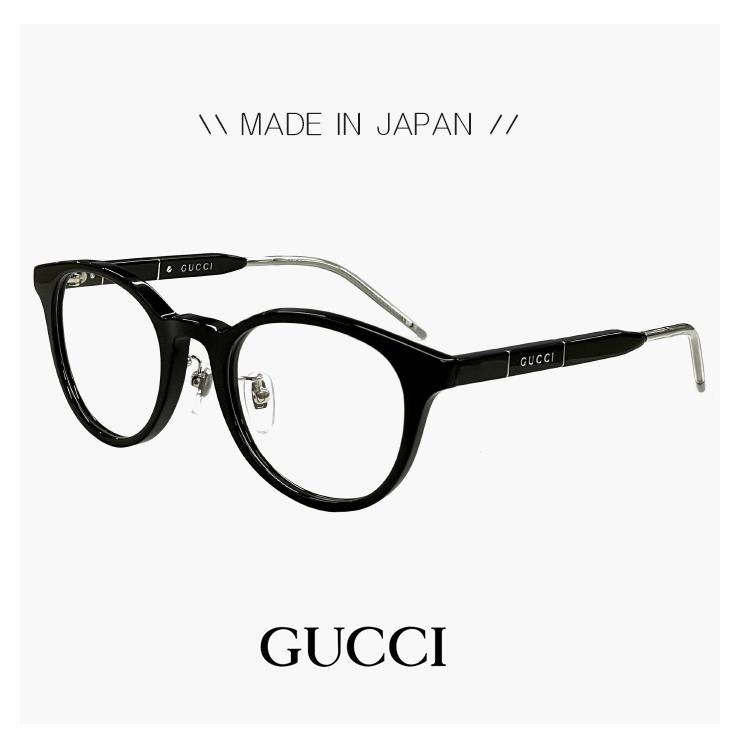 GUCCI（グッチ） 日本製 メガネ GG1229OJ 001 眼鏡 メンズ レディース