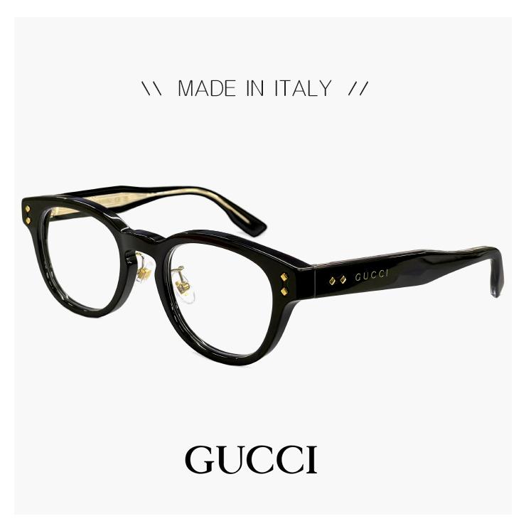 美品　グッチ GUCCI GG1470OJ サングラス　ブラック GUCCI（グッチ） メガネ GG1470OJ 001 眼鏡 メンズ レディース ユニ