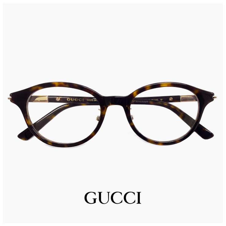 【サングラス】GUCCI メガネフレーム ボストン型 鼈甲 ベッコウ GUCCI（グッチ） メガネ GG1507OJ 002 眼鏡 メンズ レディース ユニ