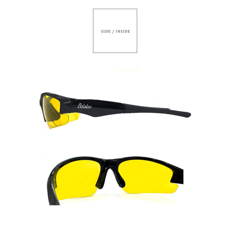 夜間サングラス Tkh3a 夜間 ウォーキング グッズ ランニング 釣り 運転 自転車 バイク ロードバイク 夜釣り 夜間運転用サングラス 虫よけ 偏光 偏光グラス R He Tkh3a サングラスドッグ Yahoo 店 通販 Yahoo ショッピング