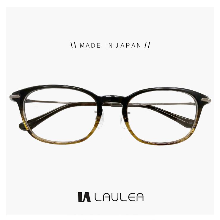 メンズ 日本製 鯖江 メガネ laulea 眼鏡 la4046 brh ラウレア ボス