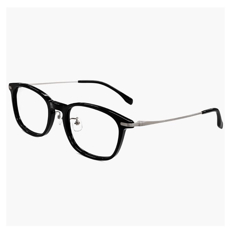 度付き対応 レンズ付き】メンズ 日本製 鯖江 メガネ laulea la4056 bk