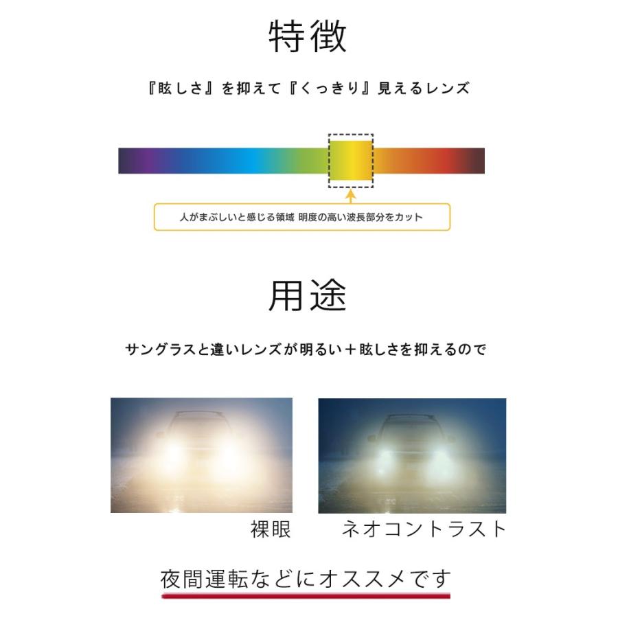 受賞店舗 度付き 夜間運転 対応 レンズ ネオコントラスト メガネ Neo Contrast Neocontrast 度つき ドライブ パソコン スマホ レンズ入替え 交換 日本産 Zoetalentsolutions Com
