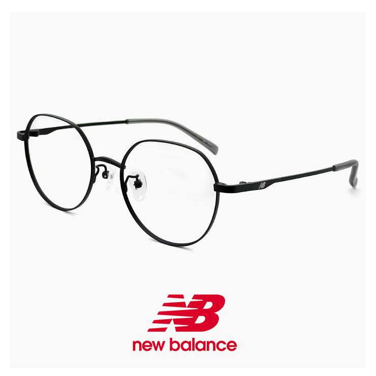 【新品】 ニューバランス メガネ nb05316x-1 new balance newbalance 眼鏡 メンズ レディース nb05316x c01 黒 黒縁 黒ぶち クラウンパント 型 メタル フレーム New Balance（ニューバランス） メガネ nb05316x-1 new balance