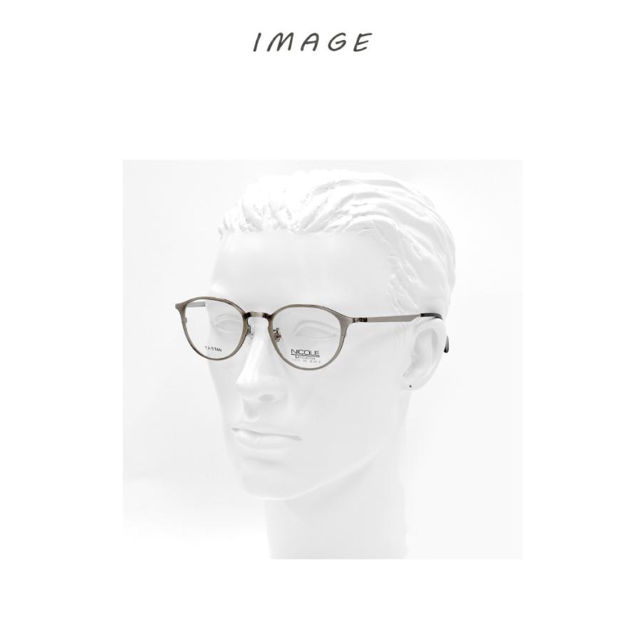 New売り切れる前に ニコル メガネ Nicole B チタン Ns 1 銀縁 Nicole ベータチタン 軽量 ボストン ラウンド 丸眼鏡 Wantannas Go Id