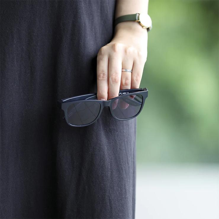 PLAGLA（プラグラ） 日本製 サングラス PLAGLA pg-03 BLACK GREY uv