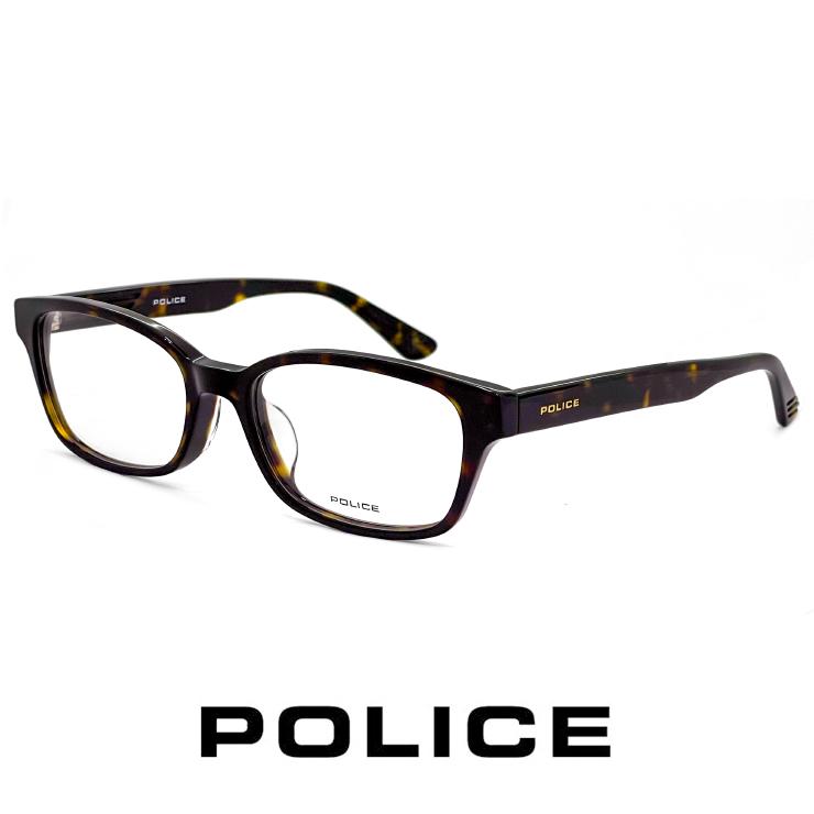 【新品】 メンズ ポリス メガネ vpld84j-0722 POLICE 眼鏡 男性用 ウェリントン 型 フレーム めがね ブランド ジャパンフィット POLICE（ポリス） メンズ メガネ 眼鏡 vpld84j-0722 男性用