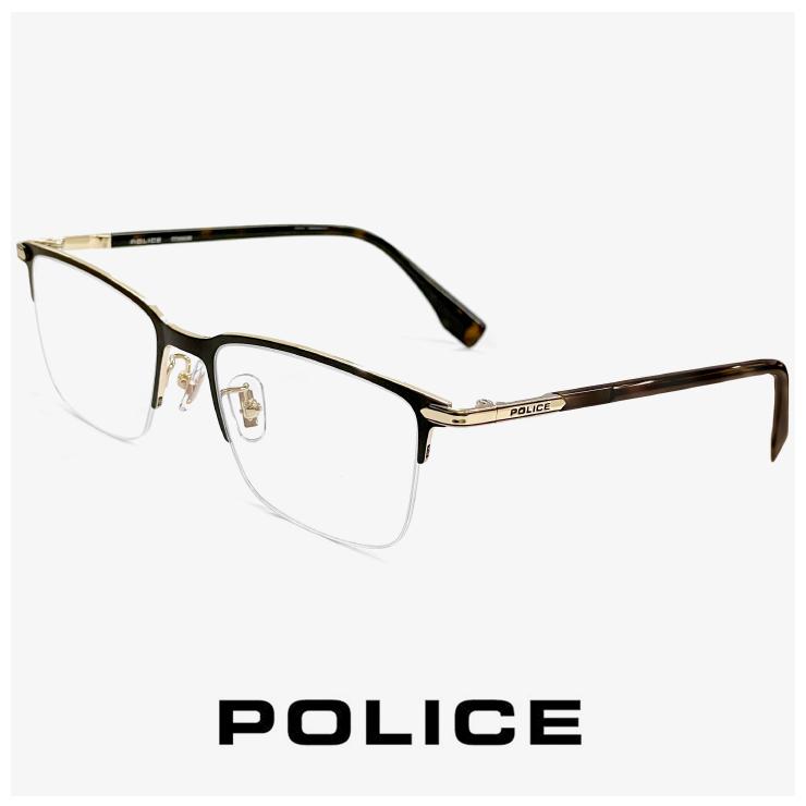 POLICE（ポリス） メンズ メガネ vplt92j-0300 VPLT92J POLICE 眼鏡