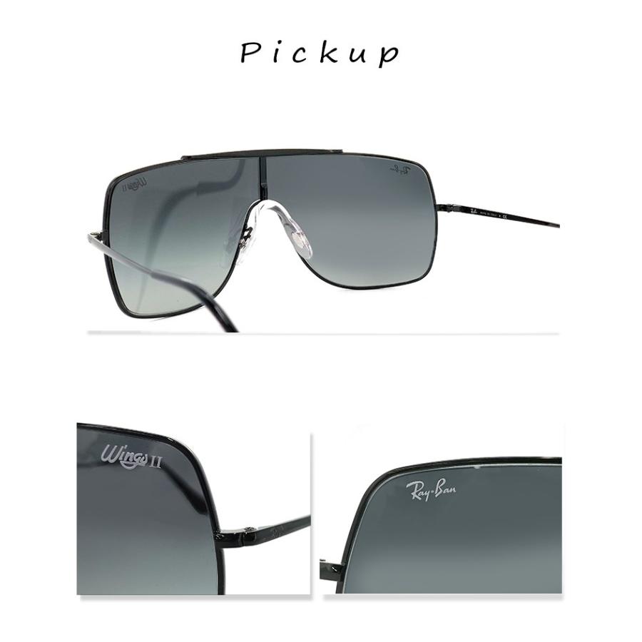 Ray-Ban レイバン メンズ サングラス rb3697 002/11 WINGS II Ray-Ban レイバン メンズ サングラス rb3697 002/11 WINGS II