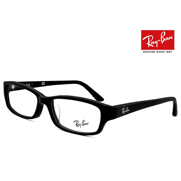 レイバン 眼鏡 メガネ Ray-Ban rx5272 2000 54mm 細身 スクエア 黒縁 