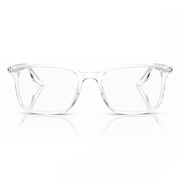レイバン メガネ 眼鏡 rx5421f 2001 53mm Ray-Ban 眼鏡 メンズ rb5421f スクエア レクタングル 型 フレーム めがね  透明 クリア