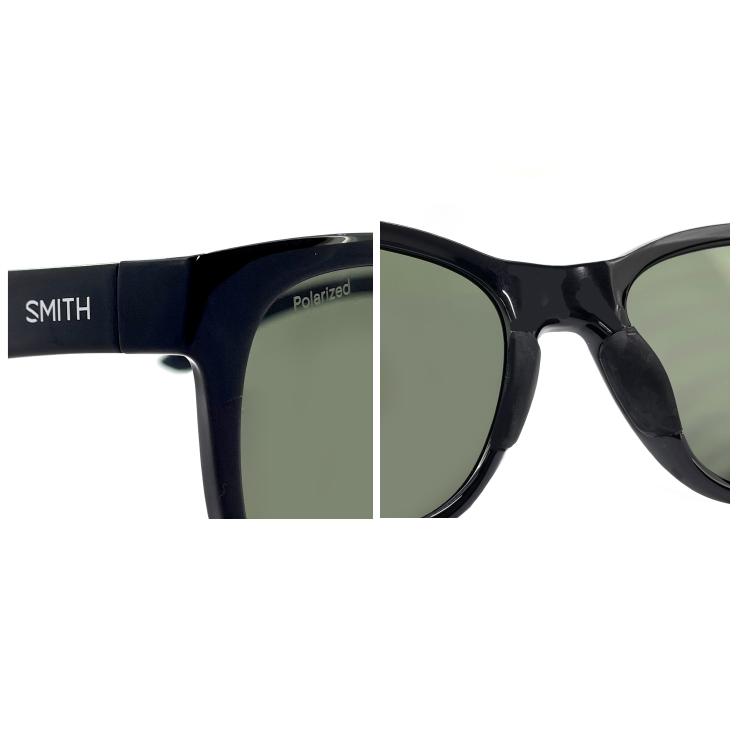 SMITH（スミス） サングラス caper 086 Black Polarized Gray Green