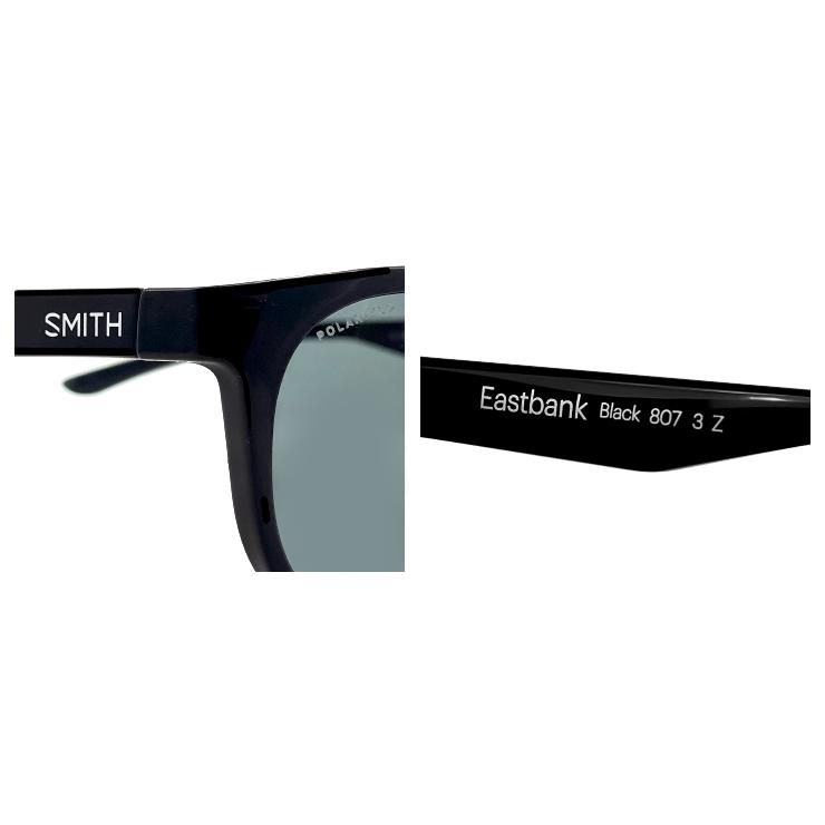 SMITH（スミス） 偏光サングラス Eastbank Black Polarized Gray