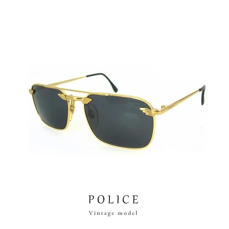 POLICE ポリス サングラス ヴィンテージ メンズ レトロ メタル