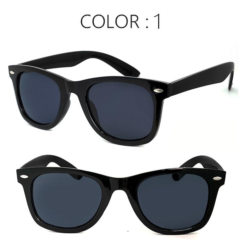 サングラス uvカット 紫外線対策 PY1181 ウェリントン 型 メンズ