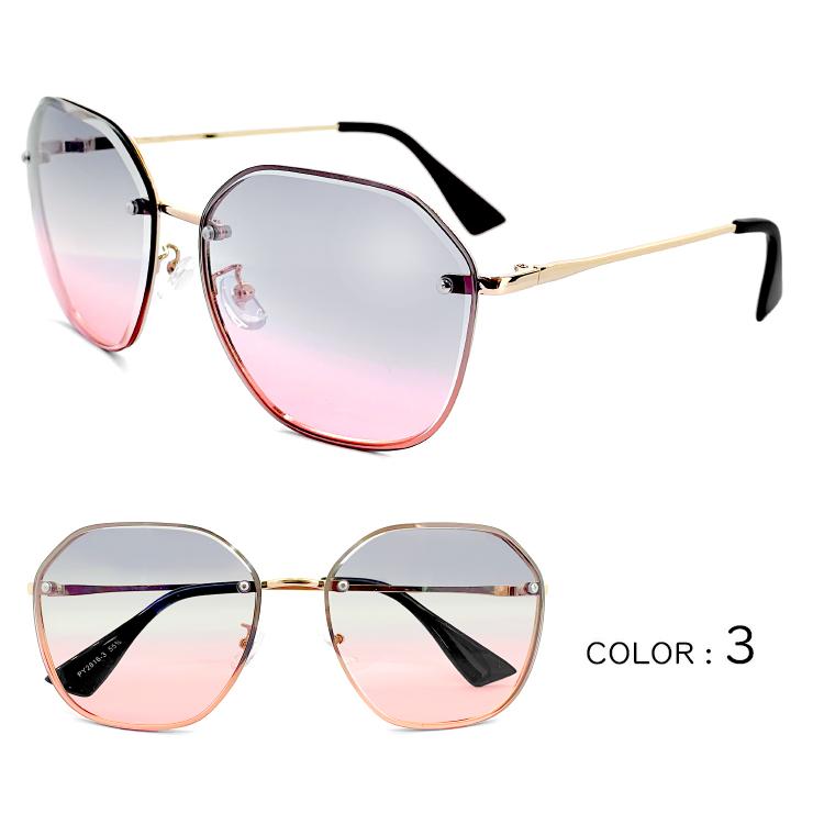 レディース サングラス py2816 uvカット 紫外線対策 pageboy フレーム