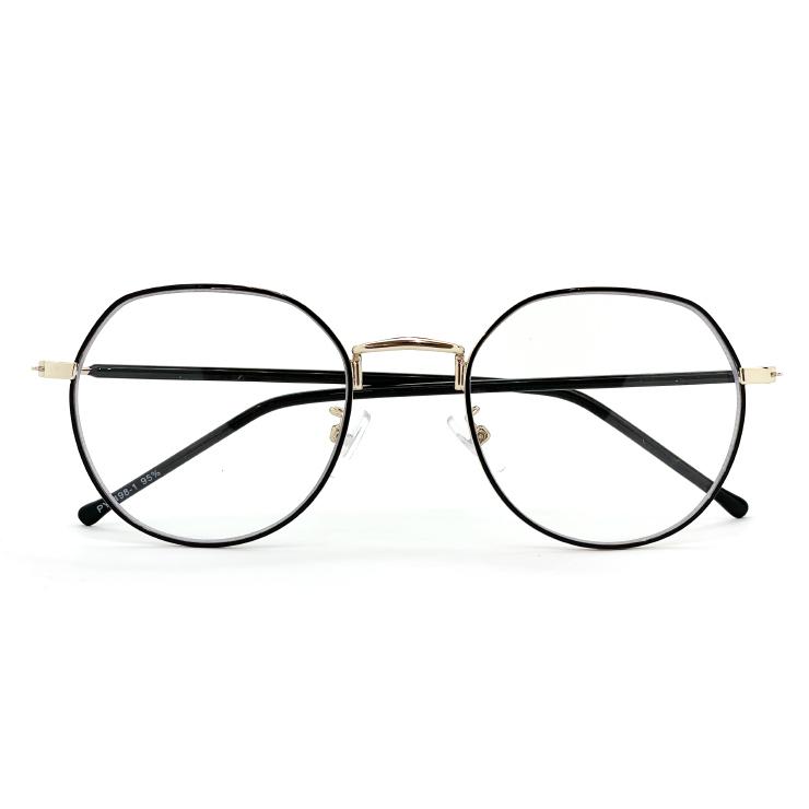 ブルーライトカット PCメガネ py6498 伊達メガネ クリアレンズ 度なし