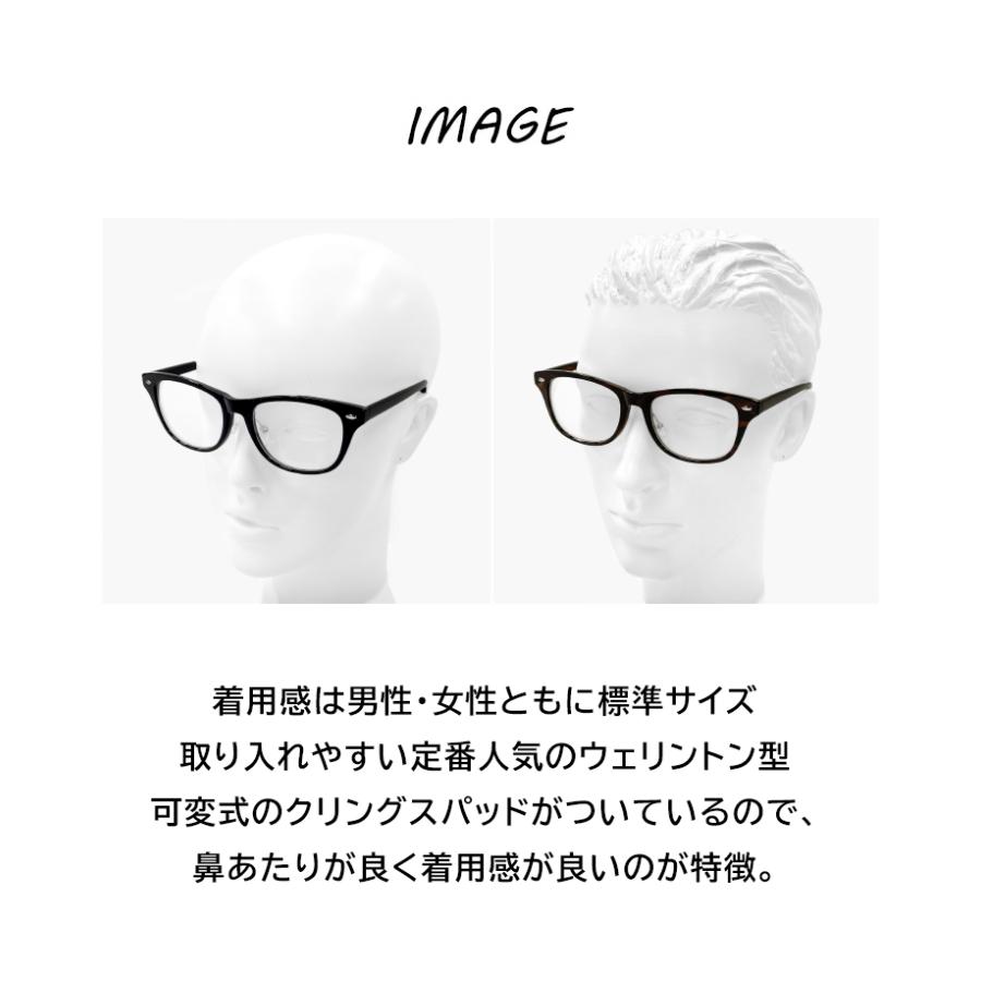 伊達メガネ py6531 uvカット 紫外線対策 メンズ レディース ユニ