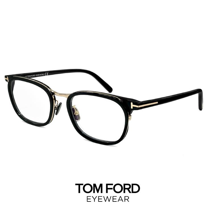 トムフォード メガネ 日本デザインモデル ft5785-d-b/v 001 tf5785-d-b/v 001 眼鏡 TOM FORD tomford tf5785db ft5785db 黒縁 セル巻き｜sunhat