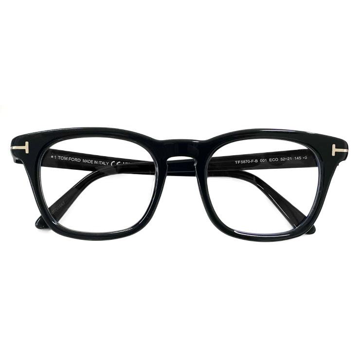 正規 TOM FORD TF5870-F-B アジアンフィット サングラス 黒 TOM FORD EYEWEAR 大きめ トムフォード メガネ TF5870-f-b 001 Lサイズ