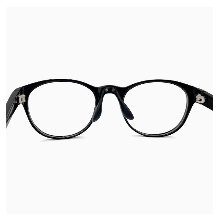 メンズ 黒縁 メガネ フレーム 10169-1 黒ぶち 黒縁メガネ ボストン型