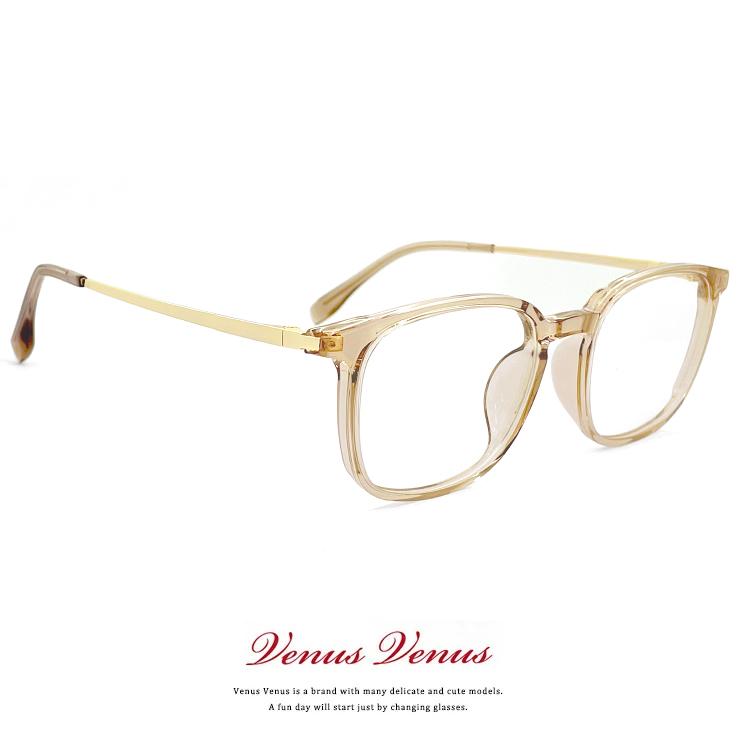 アーリー・アメリカン・テディベア 眼鏡付き メガネ 眼鏡 メンズ レディース tr9602-6 アラレちゃん ウェリントン