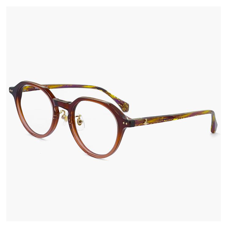 ヴィヴィアン ウエストウッド メガネ レディース 40-0008 c02 47mm Vivienne Westwood 眼鏡 女性 クラウンパント型 オーブ アジアンフィット モデル｜sunhat｜02