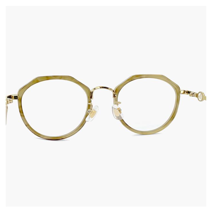 ヴィヴィアン ウエストウッド メガネ レディース 40-0012 c02 49mm Vivienne Westwood 眼鏡 女性 クラウンパント 型 セル巻き メタル コンビネーション｜sunhat｜04