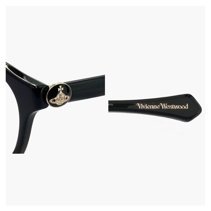 レディース ヴィヴィアン ウエストウッド メガネ 40-0013 c03 49mm Vivienne Westwood 眼鏡 女性 40-0013 ウェリントン 型 セル フレーム オーブ｜sunhat｜05